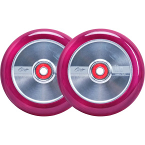 Grit H2O Scooter Ruedas 2-Set (110mm|Trans Rosa/Pulido)