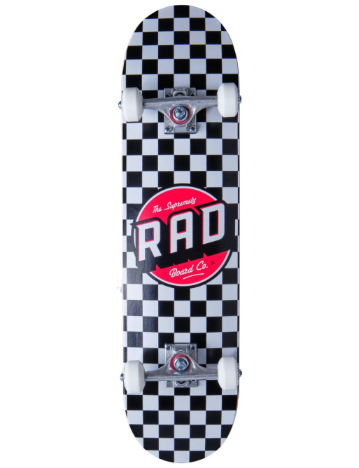 Skateboard RAD Checkers 8" Černá