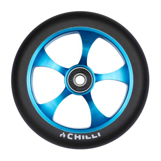 Rueda Chilli Ghost 120 mm azul