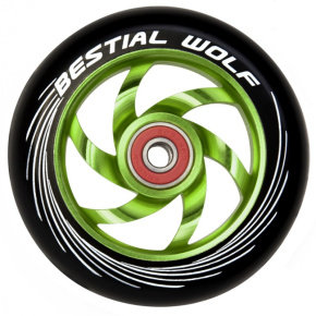 Rueda Bestial Wolf Twister 110mm verde