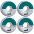 Paquete de 4 ruedas Verb Dip 99A (52mm|Teal)