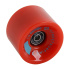 Rueda longboard 1pc - rojo, ABEC 9, 70 mm